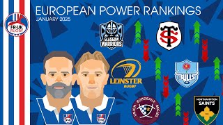 EUROPEAN POWER RANKINGS | Tim and Joes top 10