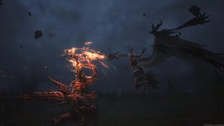 1 of the most Epic moments in videogames | FFXVI | Ifrit vs Garuda | No Damage