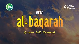 [Lofi Quran] Surah Al-Baqarah (The Cow) | Lofi Theme - Relaxing Quran ( Rain Sound )