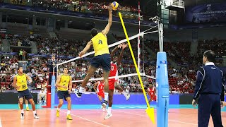 TOP 30 MONSTER Volleyball 3rd Meter Spikes by Wallace De Souza