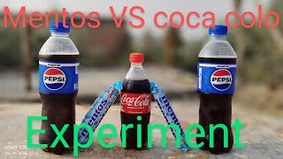 coca cola VS mentos 😱💥 Experiment and Pepsi #youtubeshorts #shortsfeed #viralvideo