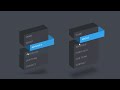 Professional CSS Isometric Menu Hover Effects | HTML CSS 3D Menu  @EasyTutorialsVideo