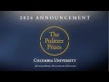 2024 Pulitzer Prize Announcement