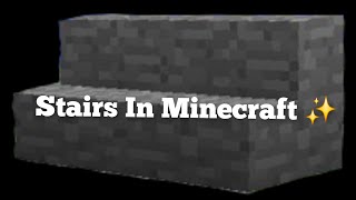 Day- 10 Stairs In Minecraft✨️ #trending #minecraft #games #viralvideo #gaming