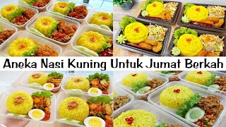 ANEKA NASI KUNING UNTUK JUMAT BERKAH... BERBAGI TIDAK HARUS MAHAL... EKONOMIS HEMAT BUDGET!!!