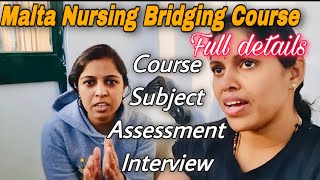 what is the  Nursing Bridging program in Malta ? course നെ പറ്റിയുള്ള ഫുൾ വീഡിയോ | Open Diaries