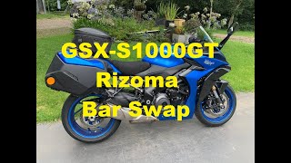 GSX-S1000GT Rizoma Bar Swap