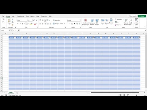 How To Apply Color To Alternate Rows In Excel 365 Using Format As Table