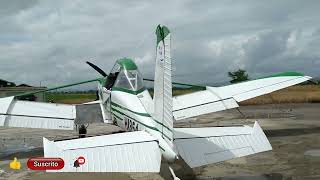 FUMCA - Capitanes P. José Espinal y Milciades Vizcaino - Cessna 188 AG - Aviación Agrícola RD.