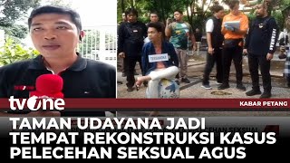 Rekonstruksi Agus IWAS Tersangka Pelecehan Seksual, 45 Lebih Adegan Diperagakan | Kabar Petang tvOne