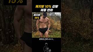 체지방 10% 만 감량 해도 ! 신체변화 ?