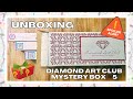 Spoilers Ahead!! Unboxing my Diamond Art Club Mystery Box #5 🤩