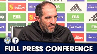 Stellini “WE TURNED OFF AND IN THIS LEAGUE YOU CAN'T TURN OFF” Leicester 4-1 Spurs [PRESS CONFERENCE