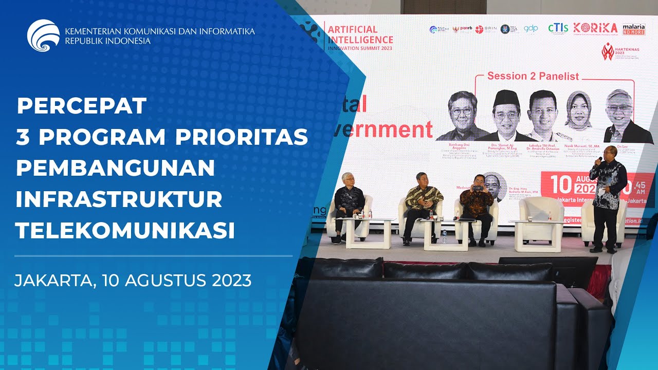 Percepat 3 Program Prioritas Pembangunan Infrastruktur Telekomunikasi ...