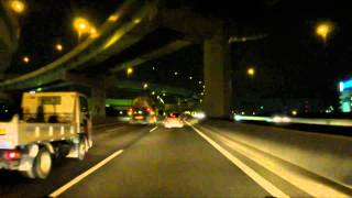 [drive japan]首都高湾岸線大黒PA-千鳥町IC(Metropolitan Expressway)