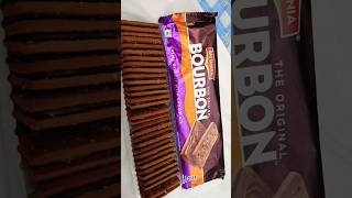 Britannia Bourbon Biscuit #asmr #chocolate #cadbury #viralshorts