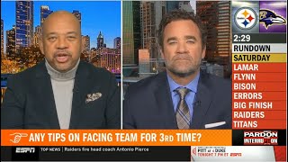 Pardon The Interruption | Lamar has formula to beat Steelers! - Wilbon breaks NFL Wild Card Weekend