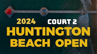 Court 2 AVP Huntington Beach Open 2024 I Rodriquez/Urango vs Capers/Muno I Friday