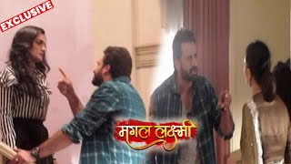 Mangal Laxmi | Raghu हुआ गुस्से में पागल Ziya को Laxmi के घर में देख कर | On Location