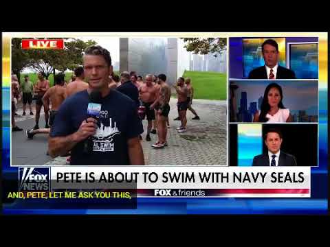 SEAL Swim 2020 - Pete Hegseth Of Fox & Friends Joins SEALs At The ...