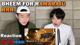 'RRR' Reaction by Korean | Bheem For Ramaraju | Happy Birthday Ram Charan | NTR, Ajay Devgn |