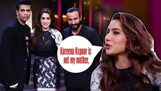 Kareena Kapoor is not my mother, Sara Ali Khan Angry Response to Karan Johar | Desi Tv Ent | TA2