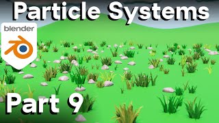 Part 9-Blender Beginner Tutorial (Particle Systems) Updated Tutorial Link in Description