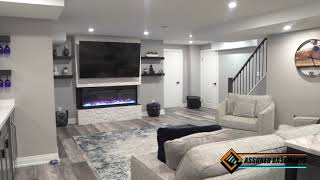 Basement Renovation In Newmarket Ontario by Assured Basements