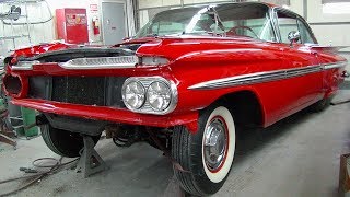 1959 Chevrolet Impala Coupe Restoration Project