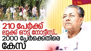 പ്രതികാര നടപടികള്‍ക്ക് മൂര്‍ച്ച കൂട്ടി പിണറായി I Look out notice issued