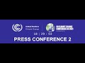 COP26 FemGND Press Conference in Glasgow, Scotland