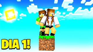 SOBREVIVENDO UM BLOCO DE LUCKY BLOCK! ft. MultiGirlBR