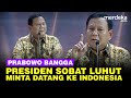 Prabowo Bangga RI Dihormati Sampai Presiden Teman Luhut Minta Diundang ke Indonesia