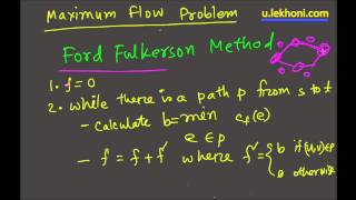 Maximum Flow 1