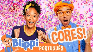 Blippi e Meekah Passam o Dia na Fábrica das Cores! | Episódios Completos | Vídeos Educativos