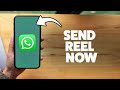 How To Send An Instagram Reel To WhatsApp 2025 (iPhone & Android)
