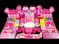 Slime Mixing Random ASMR 🌈 GorgeousPink Barbie Slime Mixing Random