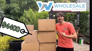 I spent $780 on a Wholesale Ninjas Pallet! Unboxing $4438.24 of Mystery Items!