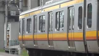 南武線N２編成中原電車区にて６両目のみ切り離しの謎!!