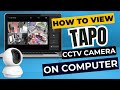 How to View TAPO Wireless CCTV Cameras on PC