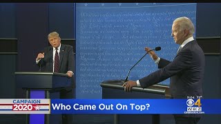 First Presidential Debate: Who Came Out On Top?