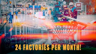 Industrial boom in Russia: 24 new factories per month, REVIEW for December