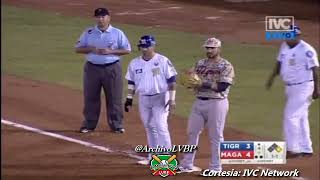 Triple de JOSE RONDÓN - LVBP Temporada 2016-2017 Tigres de Aragua vs Navegantes del Magallanes