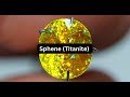 What is Sphene (Titanite)? snapthesis