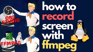Stop using kazam/obs GUI tools, record screen with ffmpeg