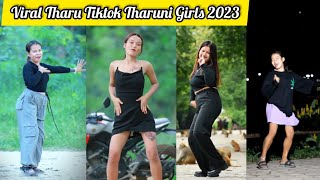 New Viral Tharu Tiktok Tharuni Girls Tiktok Dance Video 2023 (Official Tiktok Video)