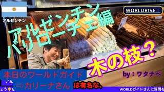 「観光地で１Kg＝5,000円の枝が大人気！！」冬におすすめバリローチェ。充電切れで（汗汗　3/196カ国目【世界 旅】アルゼンチン