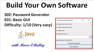 Build Your Own Software with Moose - S02,E01 - Password Generator