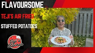 Flavoursome Teji's Air Fried Stuffed Potatoes #food #potatorecipe @tejis.kitchen @diljitdosanjh