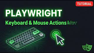 Playwright Keyboard & Mouse Hover Actions Explained | Playwright Tutorial